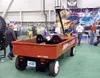 The Radio Flyer Wagon sits on display at the 2010 SEMA auto show
in Las Vegas. (Photo courtesy Judy Foster)