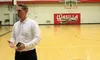 Deputy Chief of Staff Jeremy Price speaks with the media in the main gymnasium during a tour of Wasilla Middle School June 14, 2019. Tim Rockey/Frontiersman