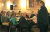 U.S. Rep. Don Young (R-Alaska) speaks to a Big Lake Chamber of Commerce meeting on Monday, March 28. Young, 83, said he is planning a re-election bid in 2016. STEVEN MERRITT/Frontiersman