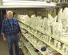 Longtime Valley resident Bud Longenecker has more than 6,000
ceramic molds at the Knik Knack Mud Shack. Craft-oriented people
from all over the state visit the shop, which has become an Alask
