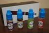 A collection of flavored vapor liquids, each bought for $1, are seen on May 16, 2023, in the Alaska State Capitol. In the background is a closed-system vaping device that uses a different typ