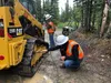 Students from Yukon-Kuskowim Delta schools train for jobs in heavy equipment operation at the University of Alaska Fairbanks’ Mine and Petroleum Training Service surface mine training facilit