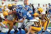 Palmer senior Chase Ferris runs for a gain during a win over Lathrop earlier this season. Saturday, Ferris and the Moose are in Kenai for a key Northern Lights Conference game against the Kar