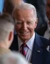 After giving remarks commemorating the 9/11 attacks, President Biden took time to shake hands and take selfies with many of the service members in attendance. J. David McChesney/Frontiersman