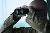 U.S. Air Force Staff Sgt. Kevin Weast, 354th Operations Support Squadron air traffic controller, surveys the flight line at Eielson Air Force Base, Alaska, Aug. 19, 2021. During Red Flag 21-3