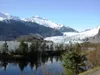 Mendenhall Glacier near Juneau, Alaska. The Inspiring Girls Expedition program, supported in part by University of Alaska Anchorage and the Alaska Climate Science Center, is accepting applica