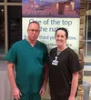 Matt Hickman/FrontiersmanThe Mat-Su Regional Medical Center 2009 Employee of the Year, Ron Nelson, is joined by his daughter, Hayley Nelson, the 2016 Employee of the Year. As Employee of the 