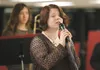 Ana Cass performs ‘Someone to Watch Over Me’ during a dress rehearsal for the Wasilla High School Music Department’s Bistro Night talent show. Tonight’s show starts at 7 p.m., in the school c
