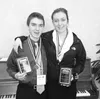 Johann Timmers and Mitchel Jurasek were recently elected state Business Professionals of America officers. Courtesy photo
