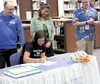 Surrounded by friends and family, Palmer senior Taylor Blake signed her National Letter of Intent to play basketball for Division II Hawaii Pacific University. Blake leaves the Palmer girls b