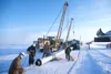 Pipeline workers on the North Slope. Courtesy photo
