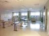 One of the classrooms dedicated to the nursing program in the new wing of Snodgrass Hall at Mat-Su College. The new classroom has hospital beds and a full mock-up of a hospital room for nursi