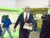 Former Rep. Vic Kohring leaves the federal court house in
Anchorage a convicted felon but a free man. Kohring pled guilty
today to conspiracy to commit bribery concerning programs that
receiv