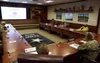Lt. Gen. Laura J. Richardson, U.S. Army North commander, receives a “Your Voice Matters” listening tour in-brief at Joint Base San Antonio-Fort Sam Houston, Texas, Oct. 21, 2020. The Army wil