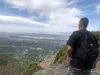 Chief Warrant Officer 2 Oscar Alcala, Headquarters and Headquarters Company, 2nd Space Battalion, 1st Space Brigade, U.S. Army Space and Missile Defense Command, hikes above Salt Lake City, U
