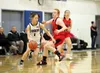 Redington's Destiny Simmons works around the defense during a win over the Hawks. Bruce Eggleston/matsusports.net
