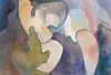 Abstract in progress by Suzanne Bach. Courtesy Suzanne Bach