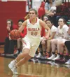 Wasilla junior Azlynn Brandenburg brings the ball down the floor during a win over Lathrop Friday at Wasilla High School. Courtesy of Bruce Eggleston/matsusports.net