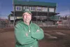 Pete Christopher stands near home plate at Hermon Brothers Field in Palmer prior to the 2012 Alaska Baseball League season. Christopher has hired Chandler-Gilbert College assistant coach Ben 