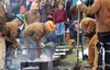 Molten iron is poured into a model during the Valley Arts Alliance’s seventh annual 'Art on Fire' Iron Pour Art Fest at the Museum of Alaska Transportation and Industry (MATI) in Wasilla on S