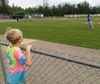 Gage Burgess-Park watches the Mat-Su Miners play baseball Wednesday, July 26. Jacob Mann/Frontiersman
