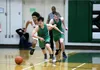 Colony's Jeremiah Hersrud chases down a loose ball during a win over Palmer. Photos Courtesy of Bruce Eggleston/matsusports.net