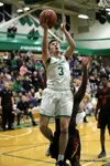 Colony High senior Sullivan Menard has been named the Gatorade Alaska Boys Basketball Player of the Year. BRUCE EGGLESTON
