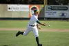 Mat-Su pitcher Juan Castro flips the ball to first base after fielding a grounder during a 3-1 loss to the Anchorage Glacier Pilots July 9 at Hermon Brothers Field in Palmer. Jeremiah Bartz/F