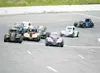 Frontiersman File photo Cars round the fourth turn at North Star
Speedway during a race last June. Racing gets under way this
weekend.