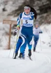 Palmer High School senior Grace Miller races in the 5K classic event at the GPRA Invite on Saturday, January 13, 2018. Miller will complete as part of the U.S. nordic and biathlon Paralympics