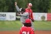 Wasilla senior Clayton Boyett celebrates during a 10-3 state quarterfinal baseball win over Juneau-Douglas Thursday at Mulcahy Stadium in Anchorage. Jeremiah Bartz/Frontiersman