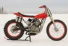 Ricky Dietrich's home built ice racer. This bike boosts a 450 cc
powerplant and Yamaha R1 front suspension. ROBERT
DeBERRY/Frontiersman
