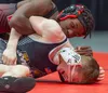 Achilles Alexander from Wasilla won at 130 pounds by major decision 10-1 against Jett Connolly from Student Wrestling Development Program. J. David McChesney/Frontiersman