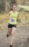 Wasilla's Mariah Burroughs finished third at the Region III
Cross Country Championships securing her a spot at this weekends
state competition. (ROBERT DeBERRY/Frontiersman) Robert DeBerry