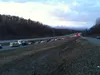 A three-vehicle crash near the Eklutna Exit on the Glenn Highway turned the road into a miles-long parking lot for more than five hours Friday. All lanes of travel reopened by 11 p.m., April 