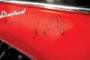 Jay Leno's signature is a permanent part of Marty Sieler's 1923
T-bucket roadster, (ROBERT DeBERRY/Frontiersman)