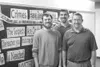 Iditarod Elementary School teachers, from left, Jeff Ciminesi,
Kevin Hartman and Rory Morse are among the more than 20 teachers
who have volunteered personal time to plan and execute Family
M