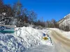 A the driveway into Skeetawk from Hatcher Pass Road reaches a 7% grade at its steepest point. Amy Bushatz/For the Frontiersman