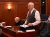 Sen. Bert Stedman, R-Sitka, speaks on Monday, March 27, 2023, in favor of the fast-track supplemental budget bill on the floor of the Senate. The bill passed the Senate unanimously and advanc