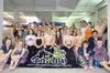 The Colony High School girls and boys swimming and diving squad poses for pictures following the Region III Championships Oct. 31, 2015, in Valdez. The Colony girls finished second in the tea