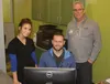 From left, dental assistant Lynsey Hindmarch, business manager Steven Blades and Dr. Brian Kelleher pose for a photo in the Dr. K’s Pediatric Dentistry office Friday, April 1. STEVEN MERRITT/