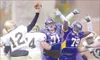 Photo courtesy of Junior Aumavae Minnesota State senior Junior
Aumavae reaches up to try to knock down a pass during his senior
season. Aumavae, a former Palmer High School football standout,