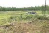 ROBERT DeBERRY/Frontiersman Cleared trees are gathered and
loaded on the 20-plus-acre parcel that will eventually be a
soccer/football field, two baseball diamonds, a basketball/tennis
court,