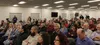 Valley residents gathered at Station 6-2 on Knik-Goose Bay Road to discuss their concerns with DOT and elected officials. Anthony Jones / For the Frontiersman