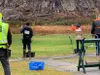 Bristol Ness shooting Wobble Trap.  Courtesy photo