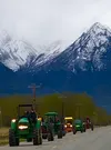 It was Drive Your Tractor to Work Day Monday in Palmer. Barbara Hunt/For the Frontiersman