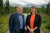 Bill Walker and Heidi Drygas