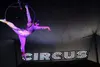 Amanda Ojeda performs during the Great Benjamins Circus Monday at the Menard Sports Center in Wasilla. Jacob Mann/Frontiersman