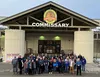 Staff from the Joint Base Elmendorf-Richardson, Alaska, Commissary are pictured in front of their store. This store was named first place in the Director’s Award – CONUS Superstore category f