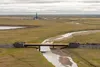 Pikka field area, North Slope.   Photo Courtesy Santos Ltd.